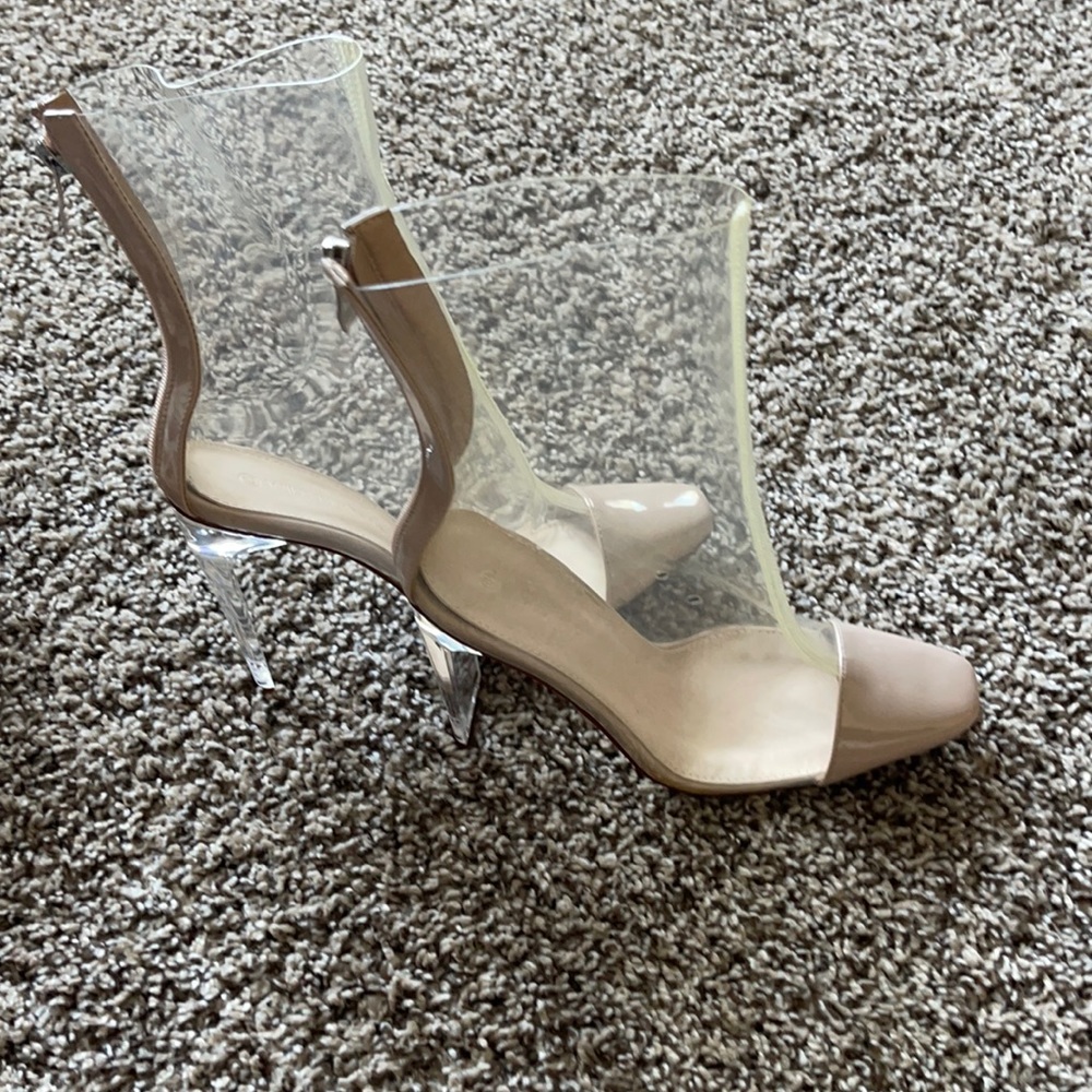 Never worn boot heels
